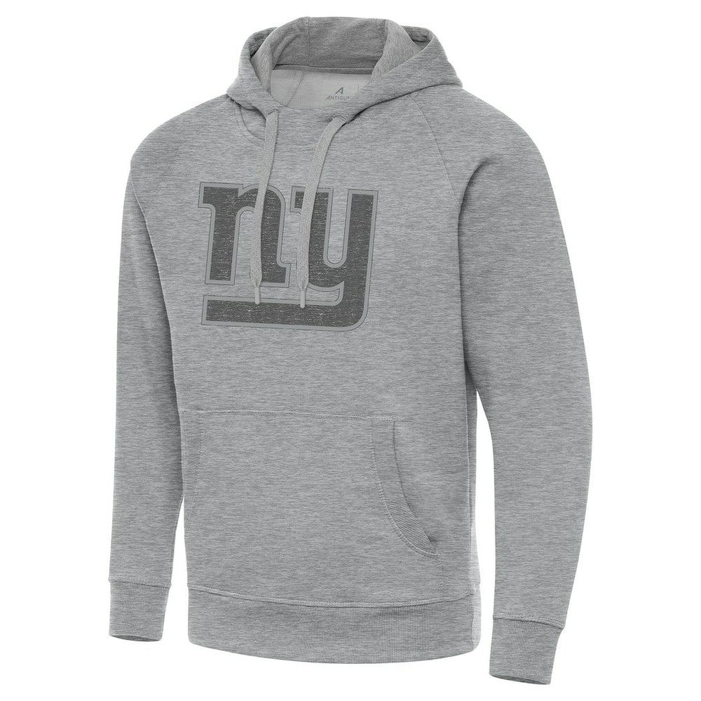 New York Giants Antigua Victory Hoodie - Heather Gray Hoodies