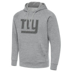 New York Giants Antigua Victory Hoodie - Heather Gray Hoodies