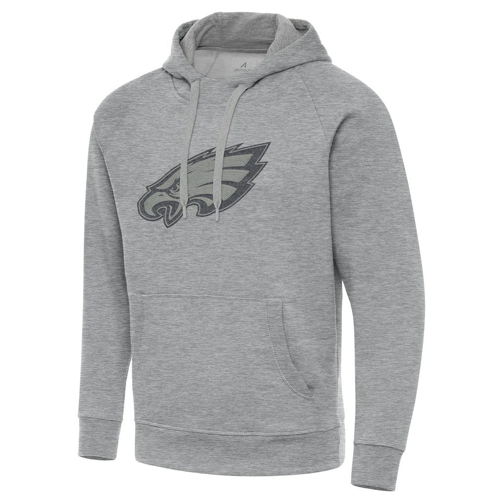 Philadelphia Eagles Antigua Victory Hoodie - Heather Gray Hoodies