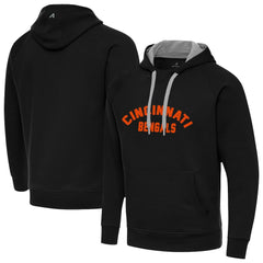 Cincinnati Bengals Antigua Victory Hoodie - Black Hoodies