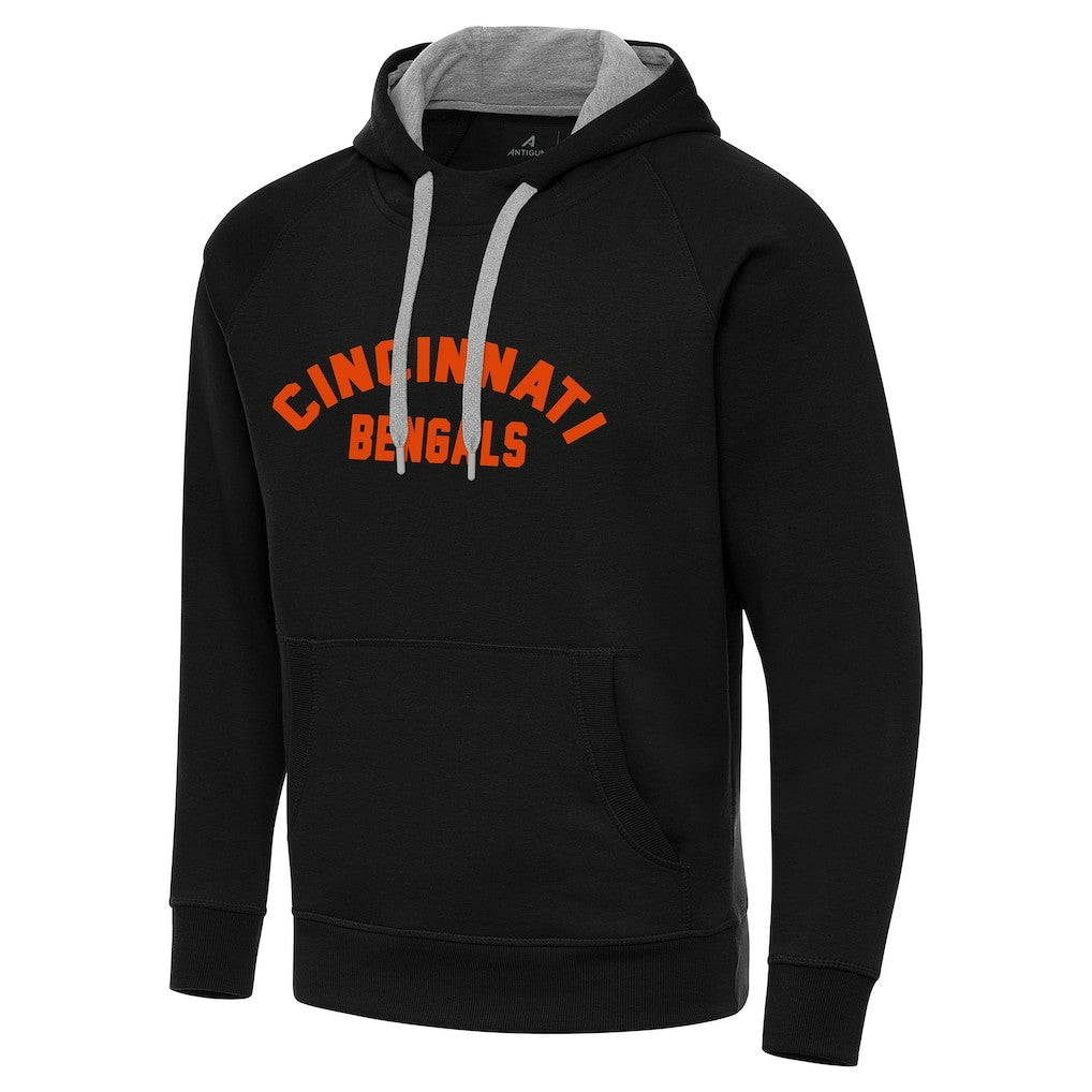 Cincinnati Bengals Antigua Victory Hoodie - Black Hoodies