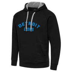 Detroit Lions Antigua Victory Hoodie - Black Hoodies