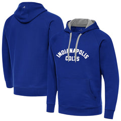 Indianapolis Colts Antigua Victory Hoodie - Royal Hoodies