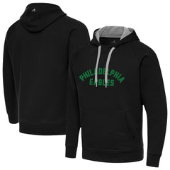 Philadelphia Eagles Antigua Victory Hoodie - Black Hoodies