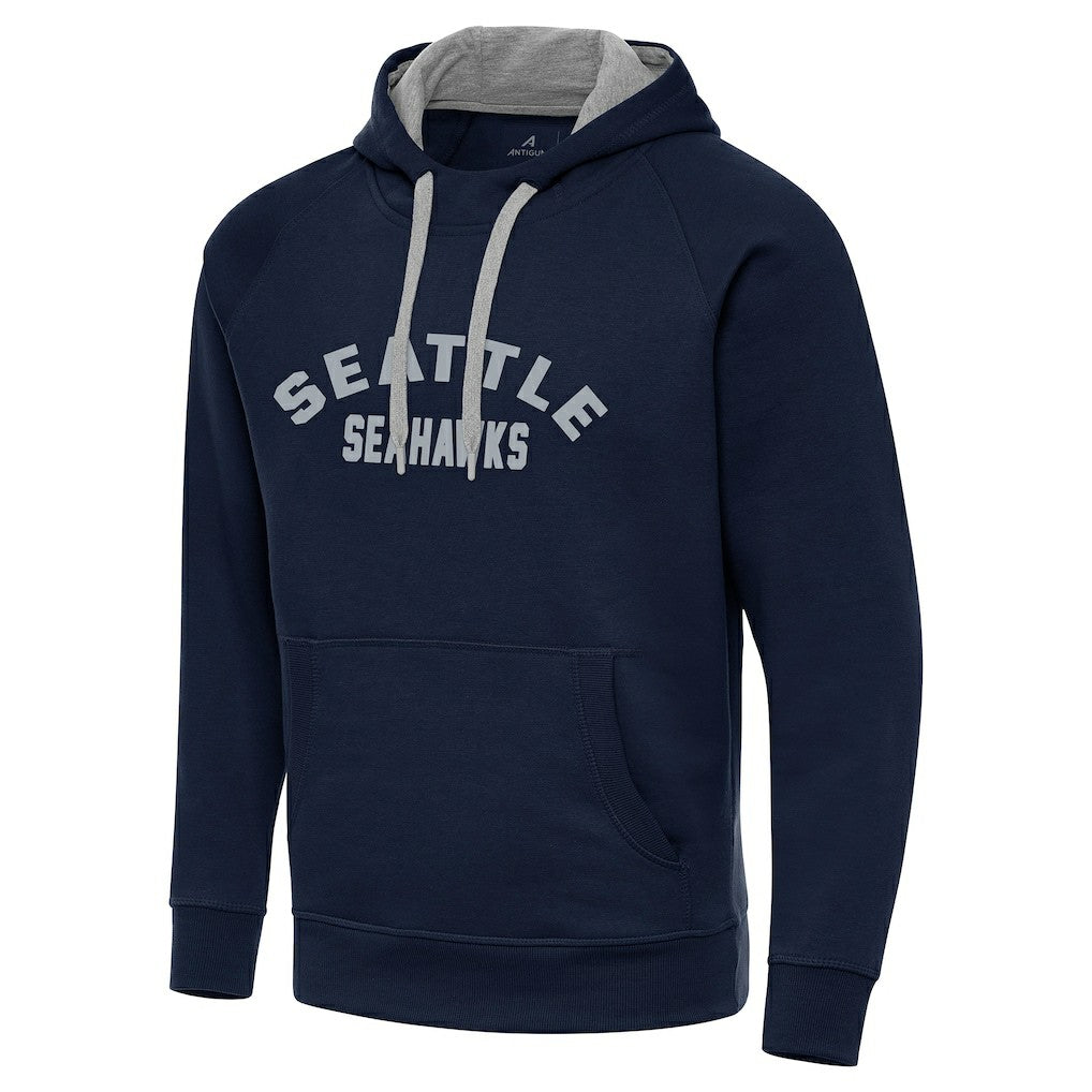 Seattle Seahawks Antigua Victory Hoodie - Navy Hoodies