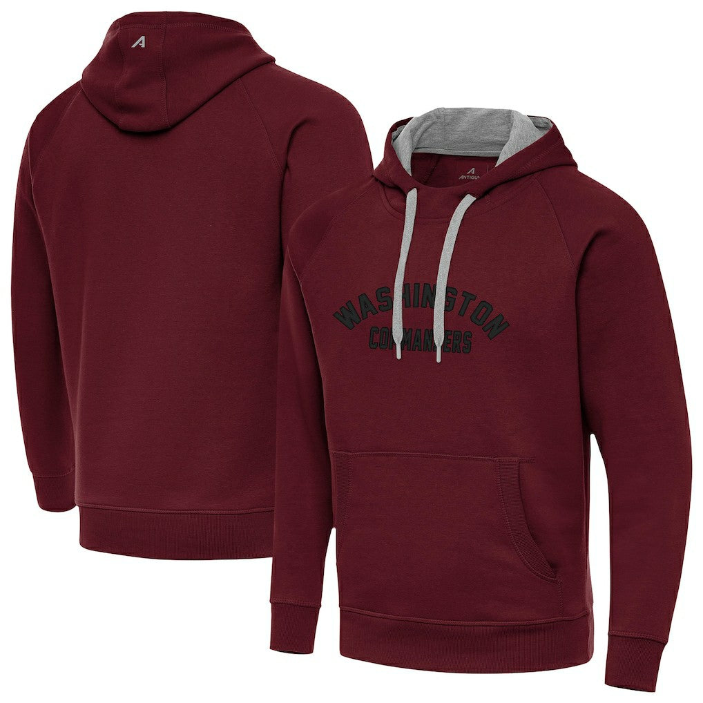 Washington Commanders Antigua Victory Hoodie - Burgundy Hoodies