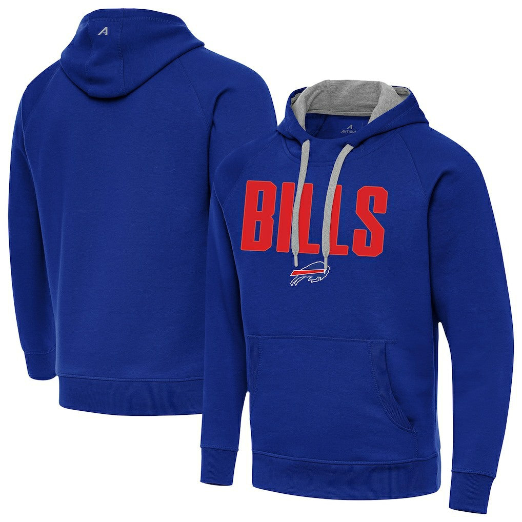 Buffalo Bills Antigua Victory Hoodie - Royal Hoodies