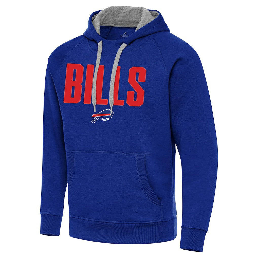 Buffalo Bills Antigua Victory Hoodie - Royal Hoodies