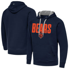 Chicago Bears Antigua Victory Hoodie - Navy Hoodies