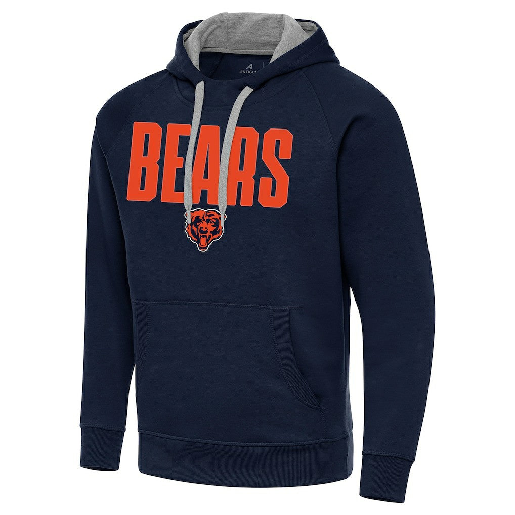 Chicago Bears Antigua Victory Hoodie - Navy Hoodies