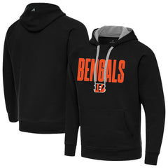 Cincinnati Bengals Antigua Victory Hoodie - Black Hoodies