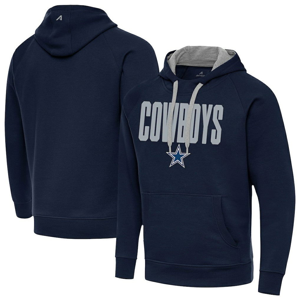 Dallas Cowboys Antigua Victory Hoodie - Navy Hoodies
