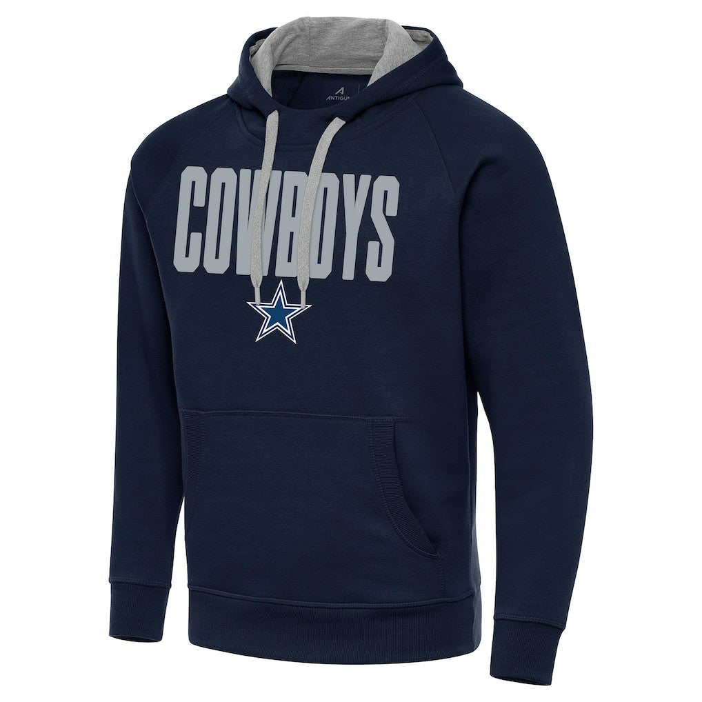 Dallas Cowboys Antigua Victory Hoodie - Navy Hoodies