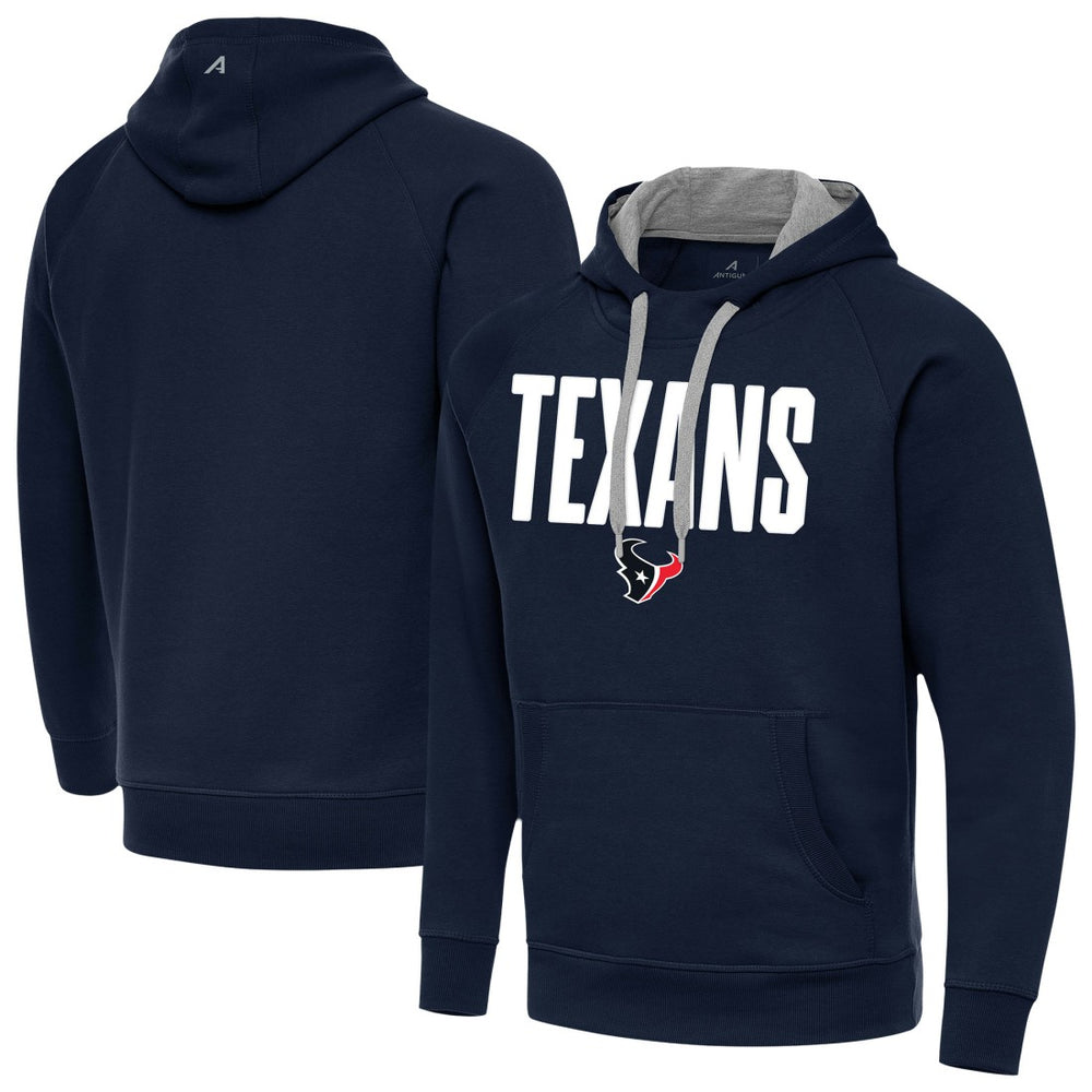 Houston Texans Antigua Victory Hoodie - Navy Hoodies