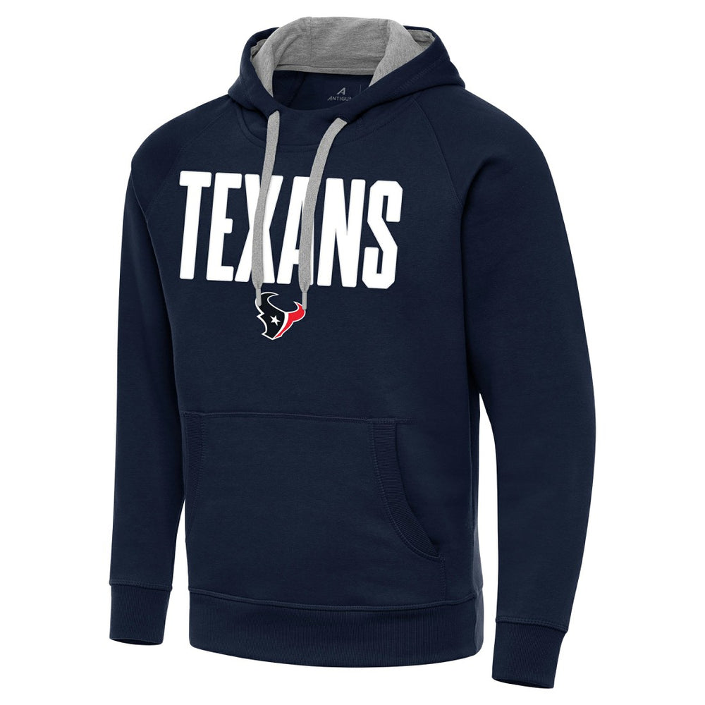 Houston Texans Antigua Victory Hoodie - Navy Hoodies