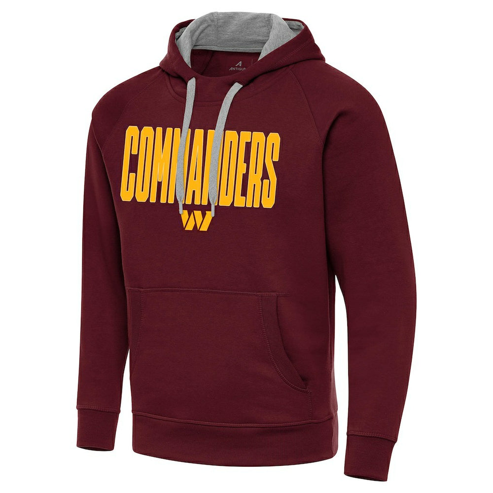 Washington Commanders Antigua Victory Hoodie - Burgundy Hoodies