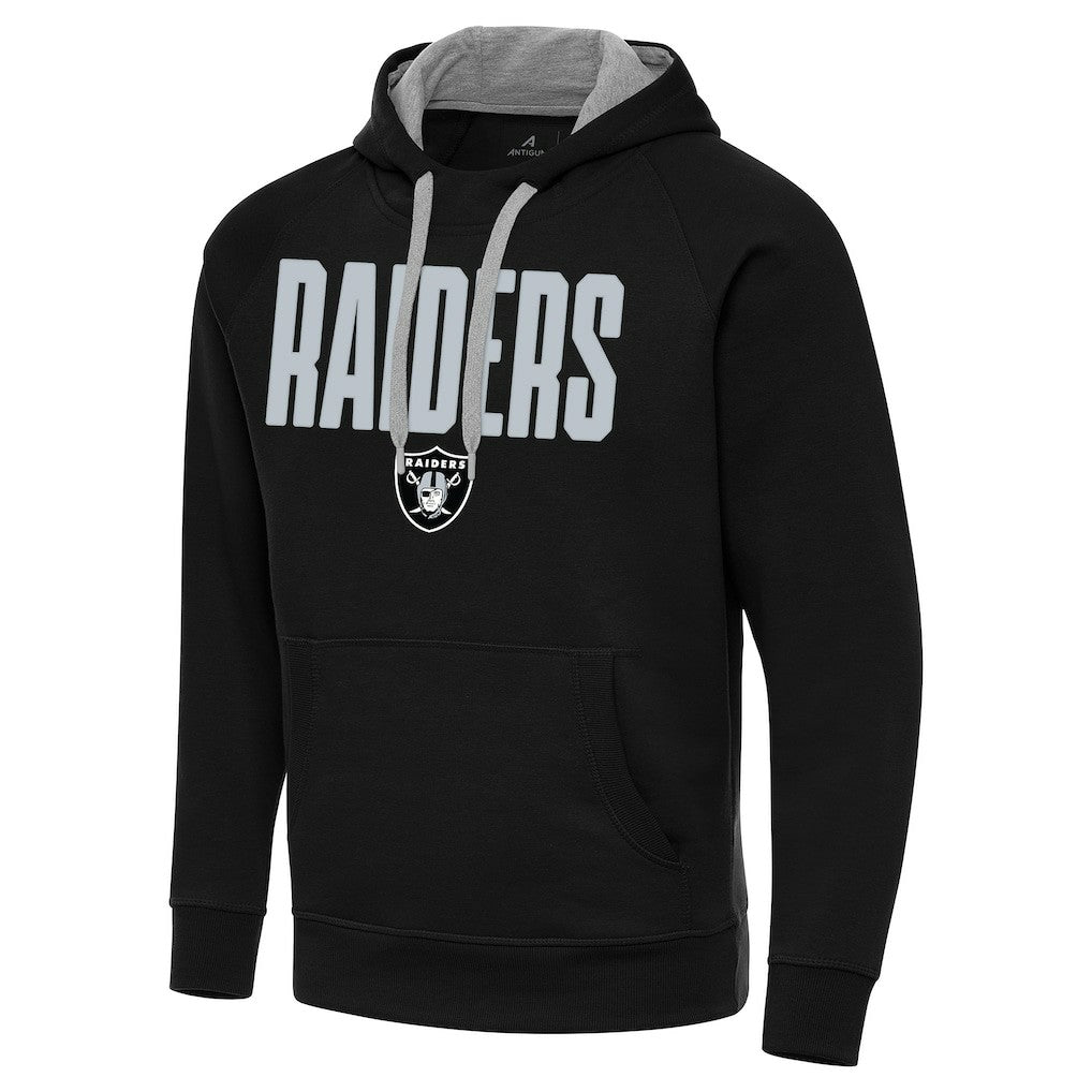 Las Vegas Raiders Antigua Victory Hoodie - Black Hoodies