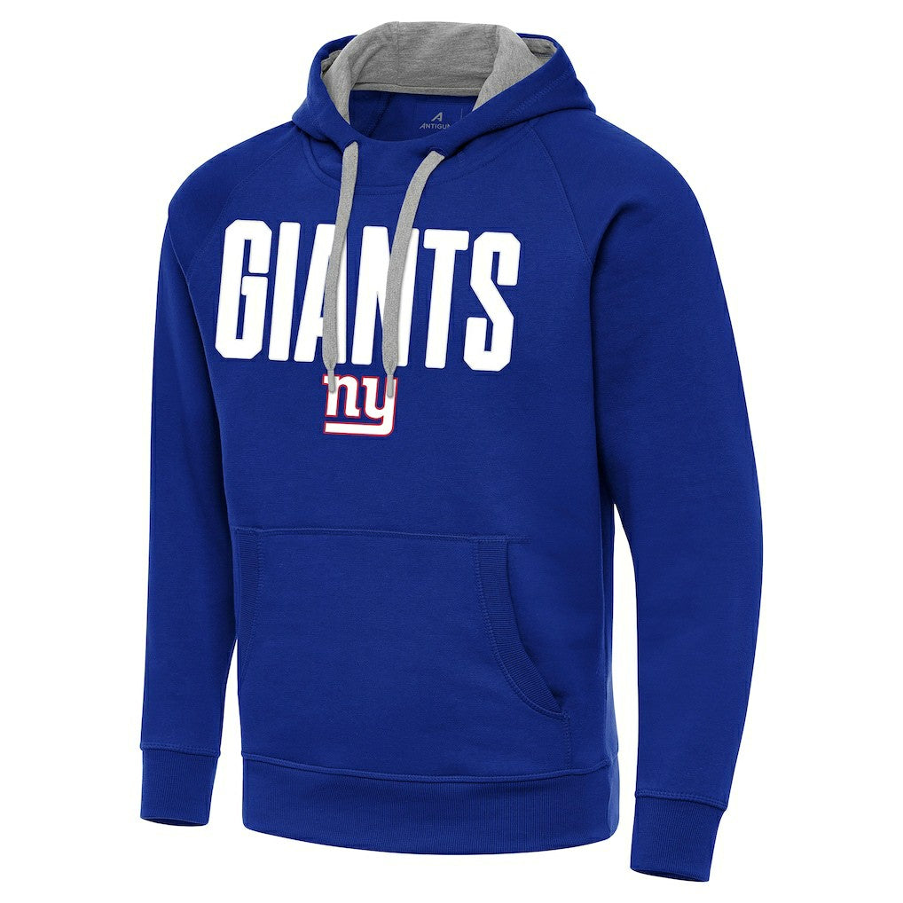New York Giants Antigua Victory Hoodie - Royal Hoodies