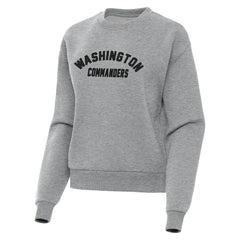 Washington Commanders Antigua Women's Victory Sweatshirt - Heather Gray Sweatshirts