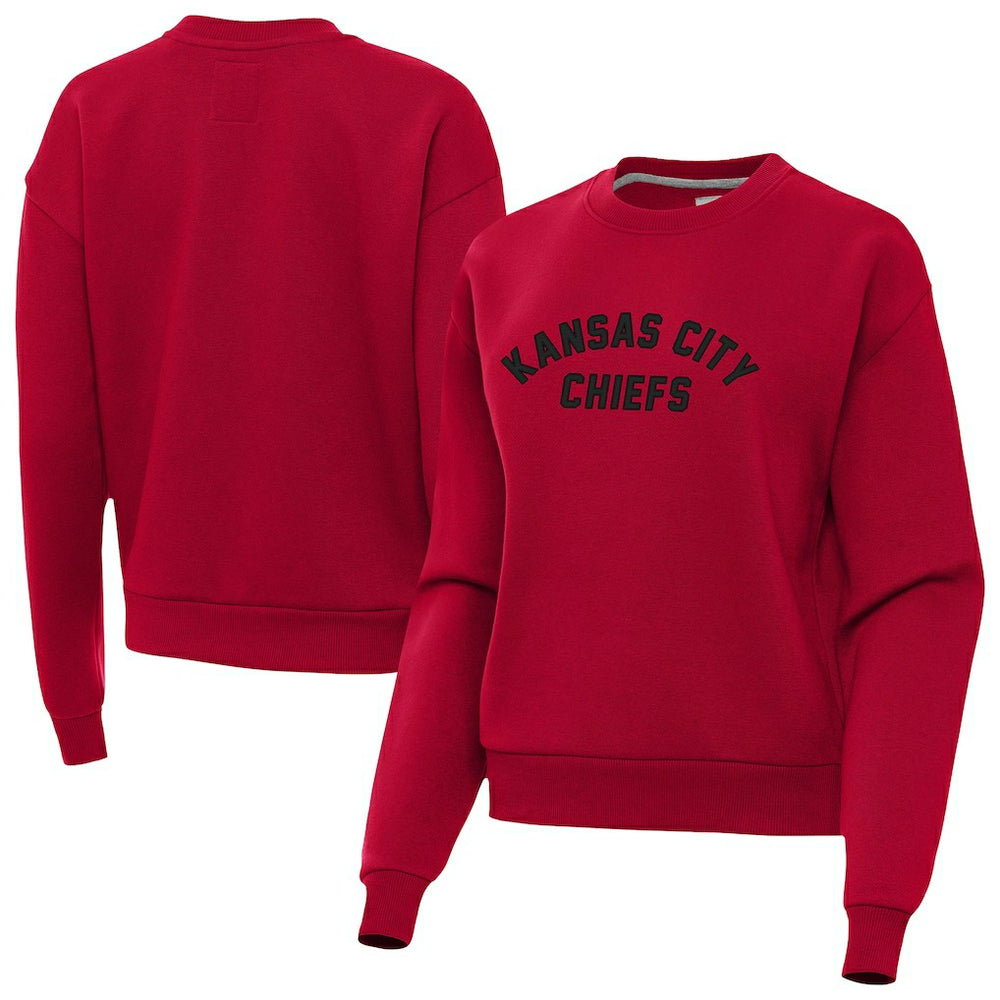 Kansas City Chiefs Antigua Women's Victory Sweatshirt - Red Sweatshirts