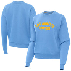 Los Angeles Chargers Antigua Women's Victory Sweatshirt - Powder Blue Sweatshirts
