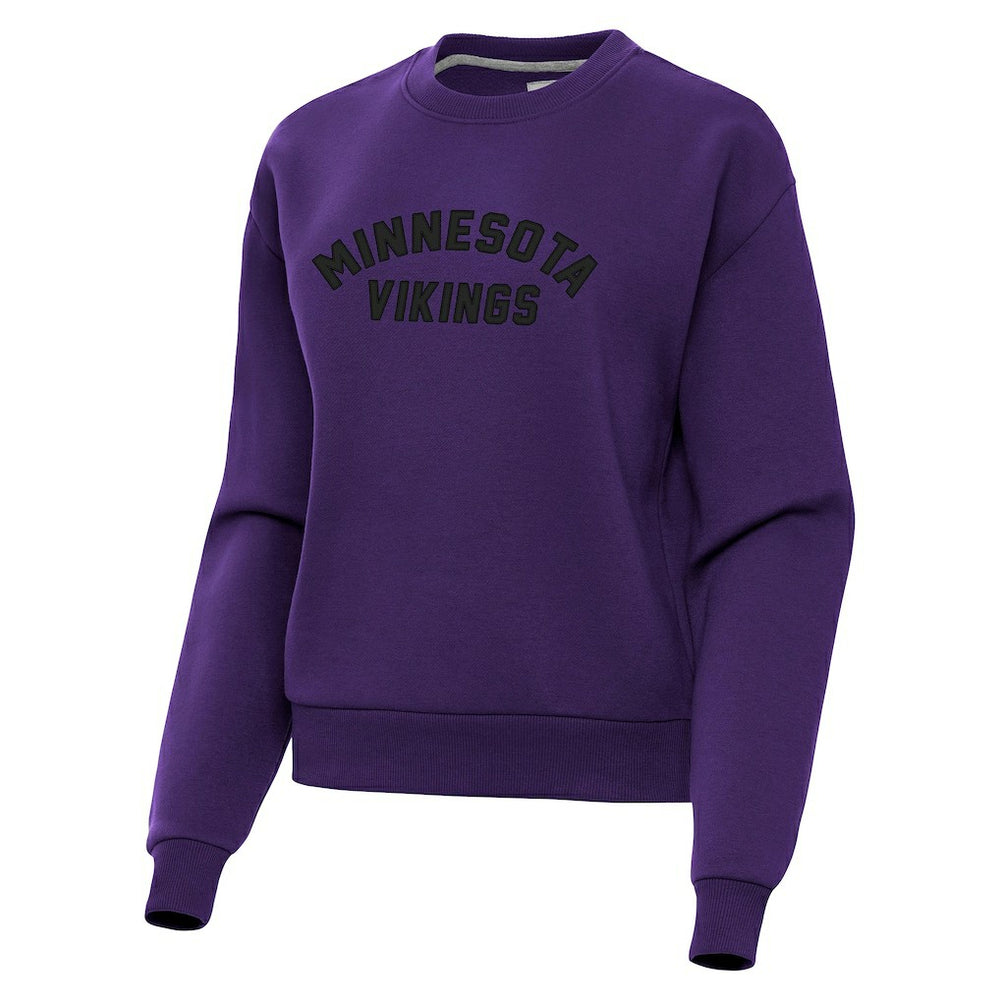 Minnesota Vikings Antigua Women's Victory Sweatshirt - Purple Sweatshirts