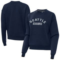 Seattle Seahawks Antigua Women's Victory Sweatshirt - Navy Sweatshirts