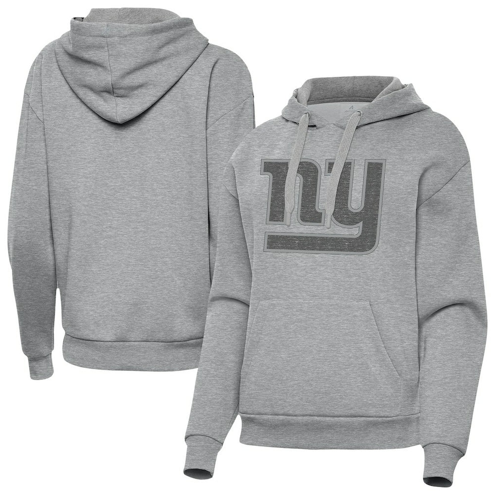 New York Giants Antigua Women's Victory Hoodie - Heather Gray Hoodies