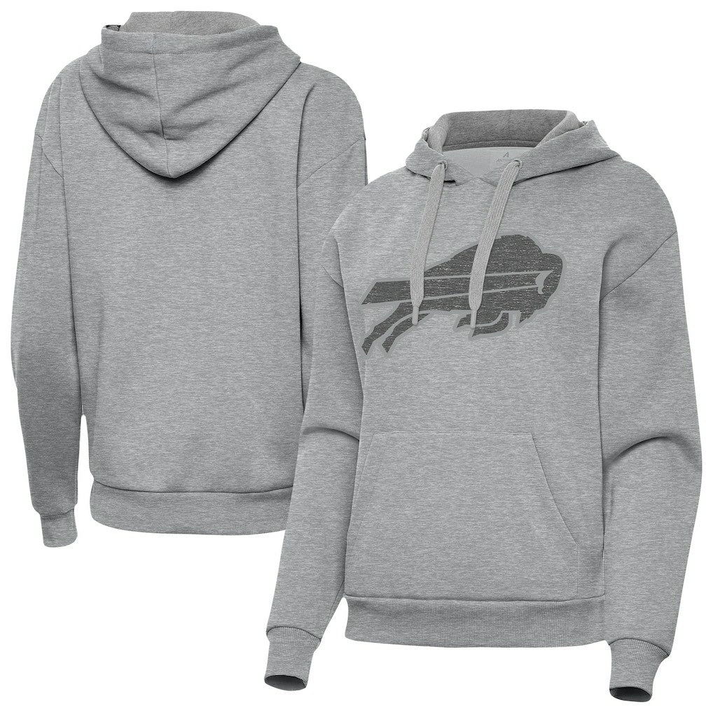 Buffalo Bills Antigua Women's Victory Hoodie - Heather Gray Hoodies