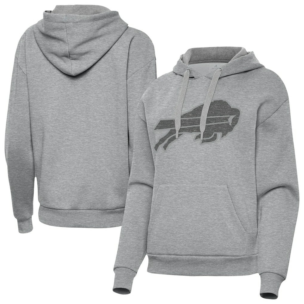 Buffalo Bills Antigua Women's Victory Hoodie - Heather Gray Hoodies