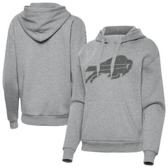 Buffalo Bills Antigua Women's Victory Hoodie - Heather Gray Hoodies