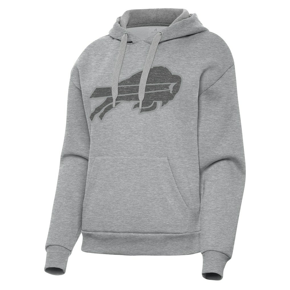 Buffalo Bills Antigua Women's Victory Hoodie - Heather Gray Hoodies
