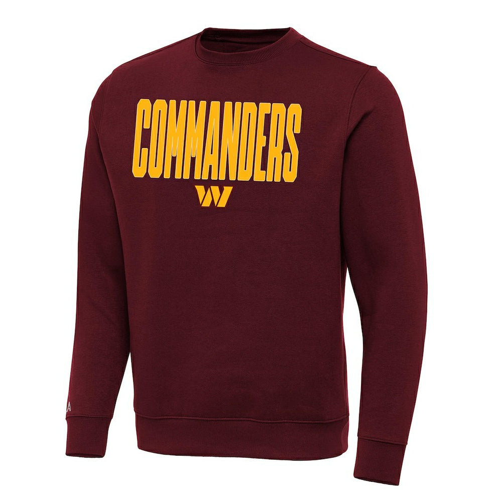 Washington Commanders Antigua Victory Sweatshirt - Burgundy Sweatshirts