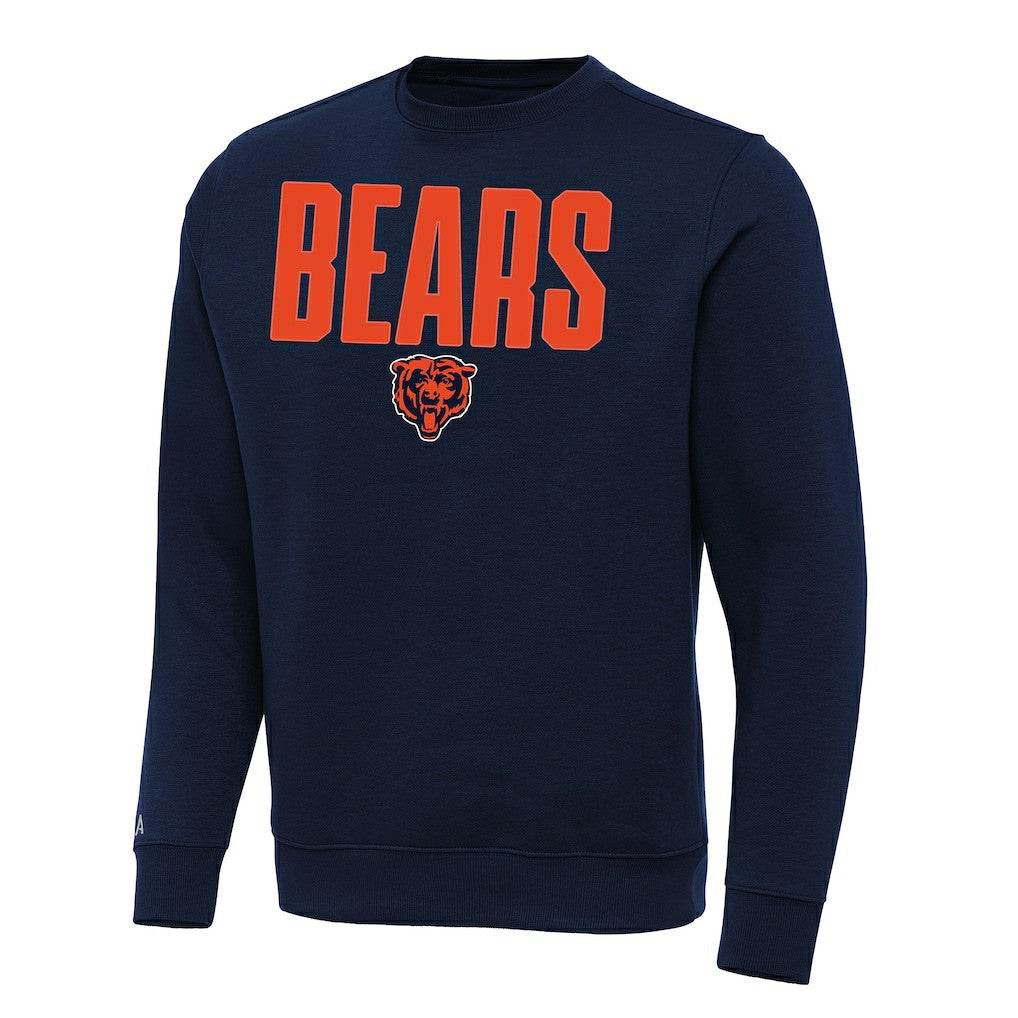 Chicago Bears Antigua Victory Sweatshirt - Navy Sweatshirts