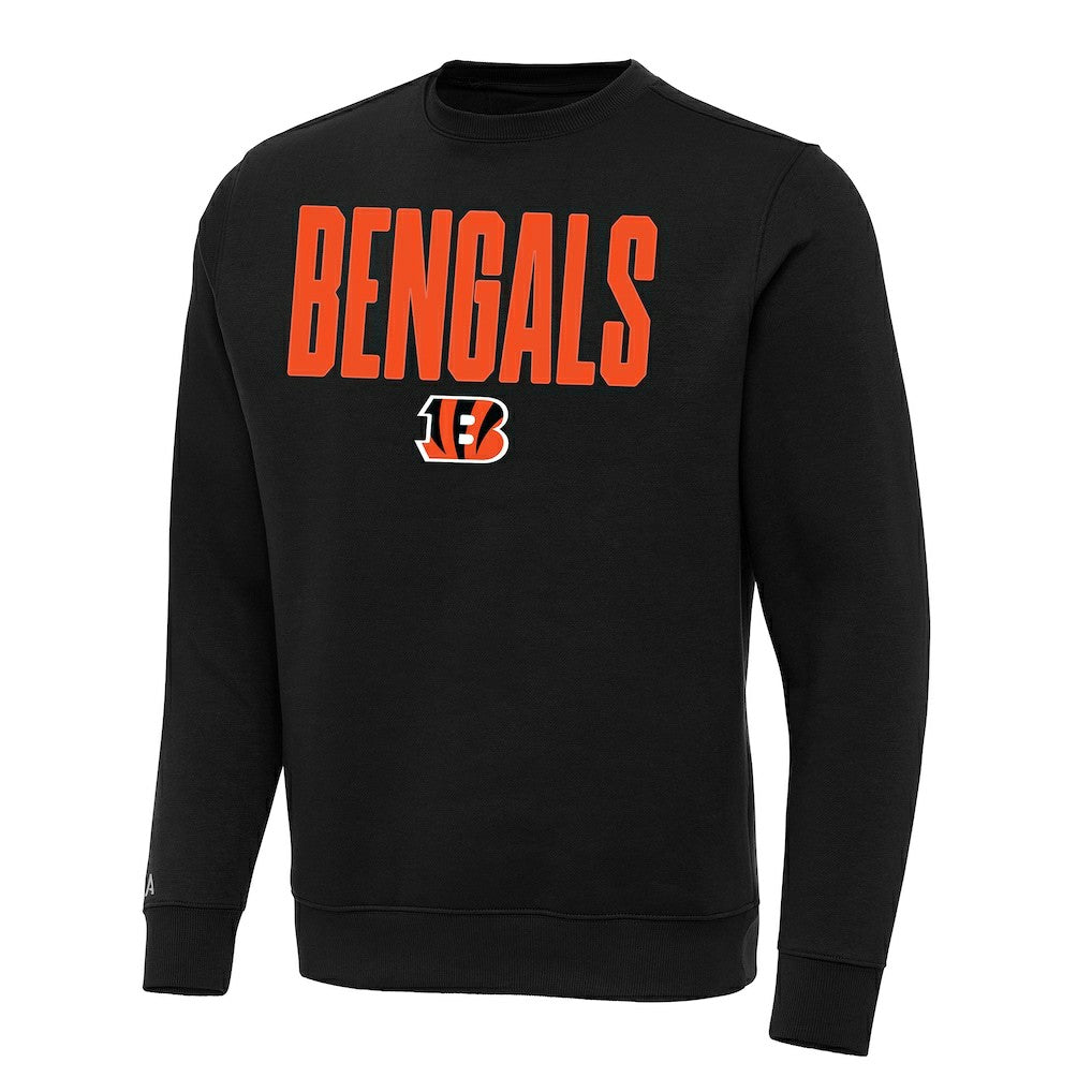 Cincinnati Bengals Antigua Victory Sweatshirt - Black Sweatshirts