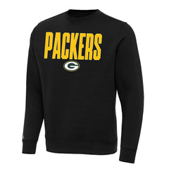 Green Bay Packers Antigua Victory Sweatshirt - Black Sweatshirts