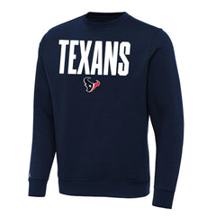 Houston Texans Antigua Victory Sweatshirt - Navy Sweatshirts