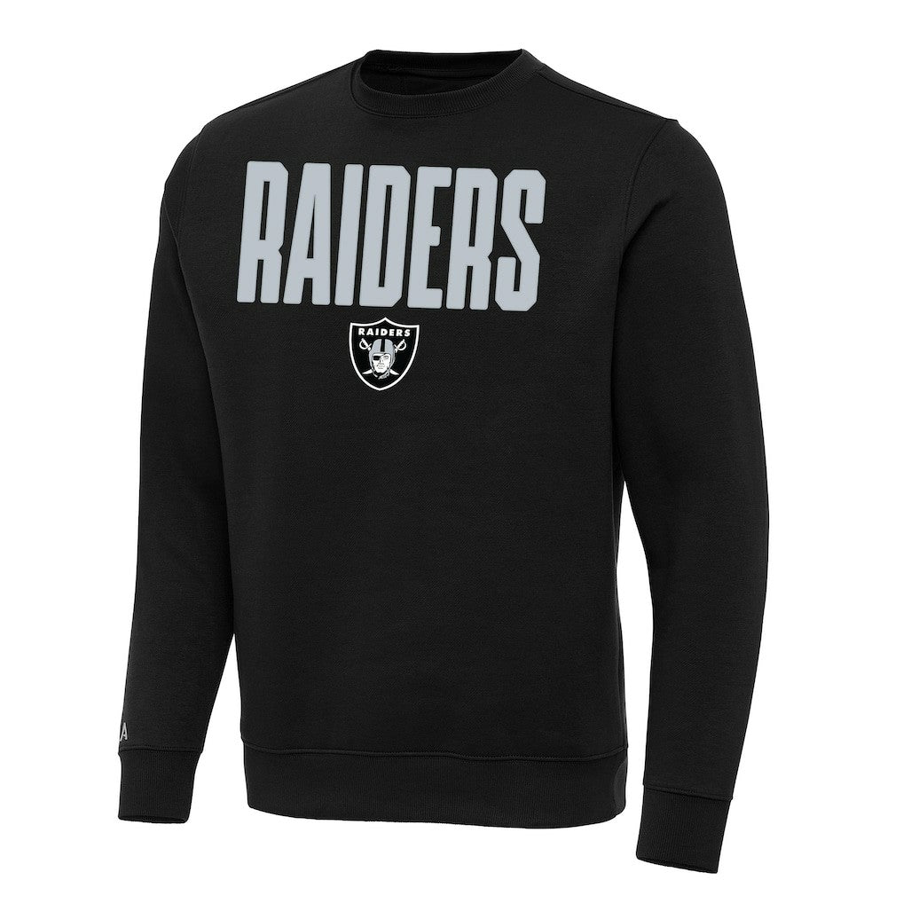 Las Vegas Raiders Antigua Victory Sweatshirt - Black Sweatshirts