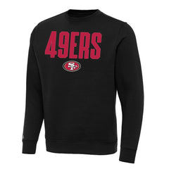 San Francisco 49ers Antigua Victory Sweatshirt - Black Sweatshirts