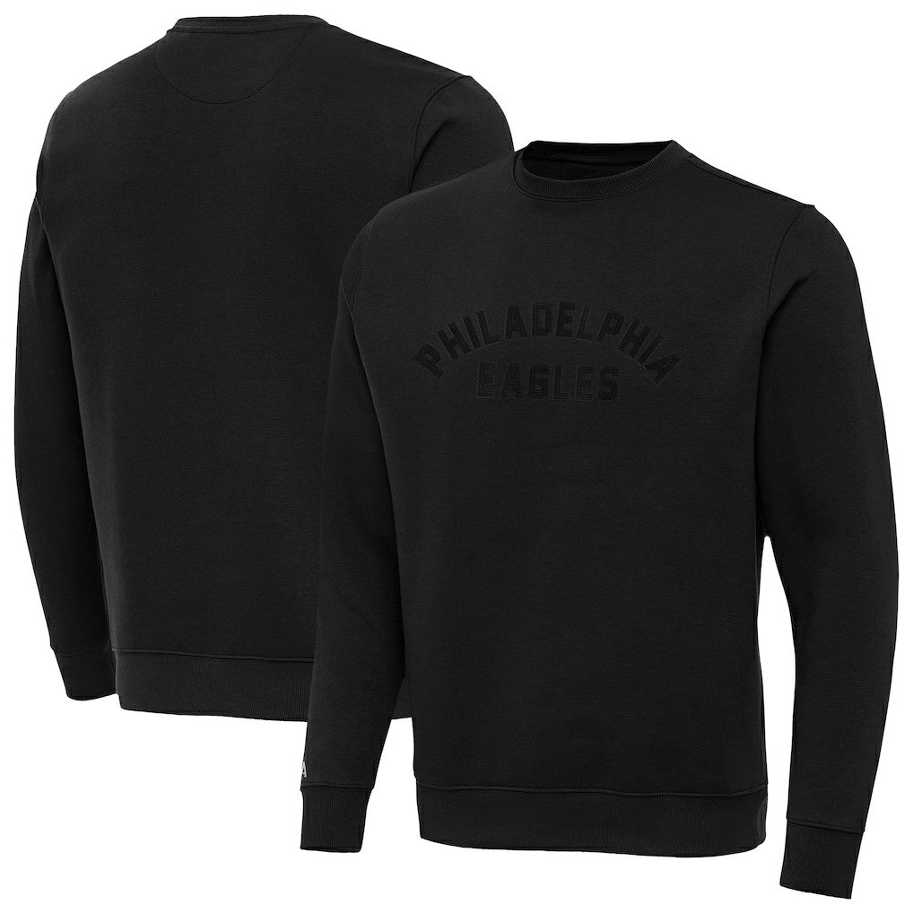 Philadelphia Eagles Antigua Victory Sweatshirt - Black Sweatshirts