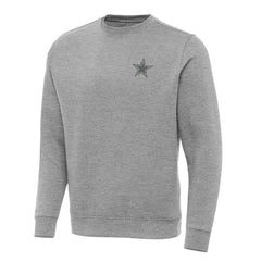Dallas Cowboys Antigua Victory Sweatshirt - Heather Gray Sweatshirts