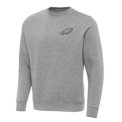Philadelphia Eagles Antigua Victory Sweatshirt - Heather Gray Sweatshirts