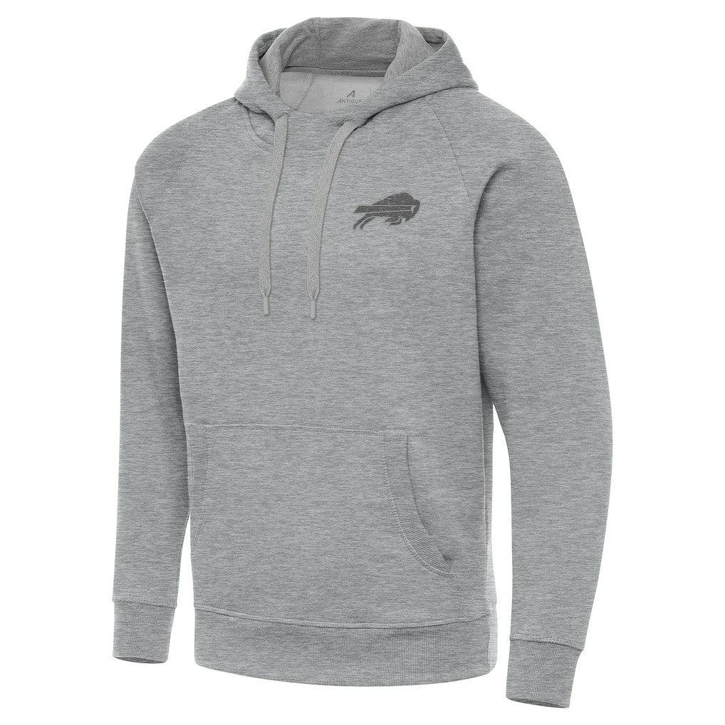 Buffalo Bills Antigua Victory Hoodie - Heather Gray Hoodies
