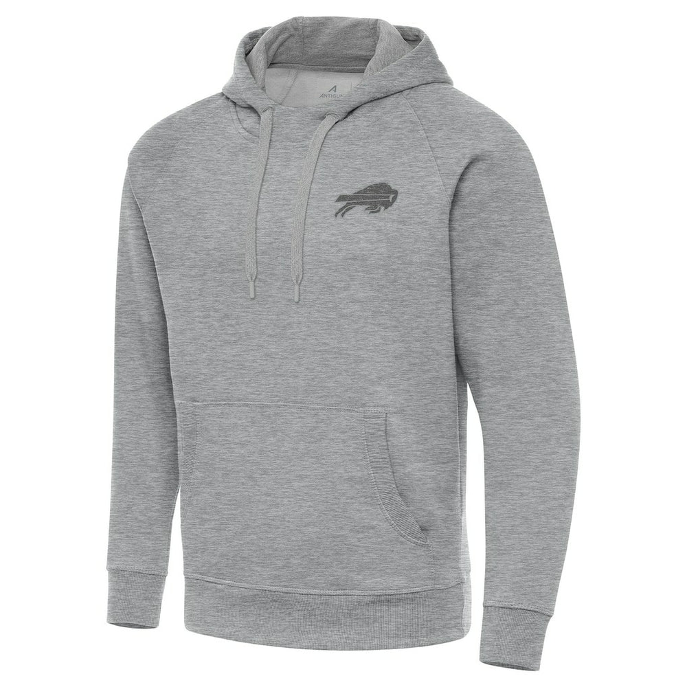 Buffalo Bills Antigua Victory Hoodie - Heather Gray Hoodies