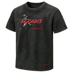 Houston Texans EQUIHUA Retro T-Shirt - Black T-shirts