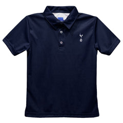 Tottenham Hotspur Vive La Fete Youth Solid Polo Navy