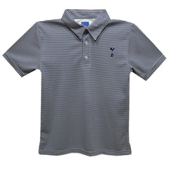 Tottenham Hotspur Vive La Fete Youth Pencil Stripe Polo Navy