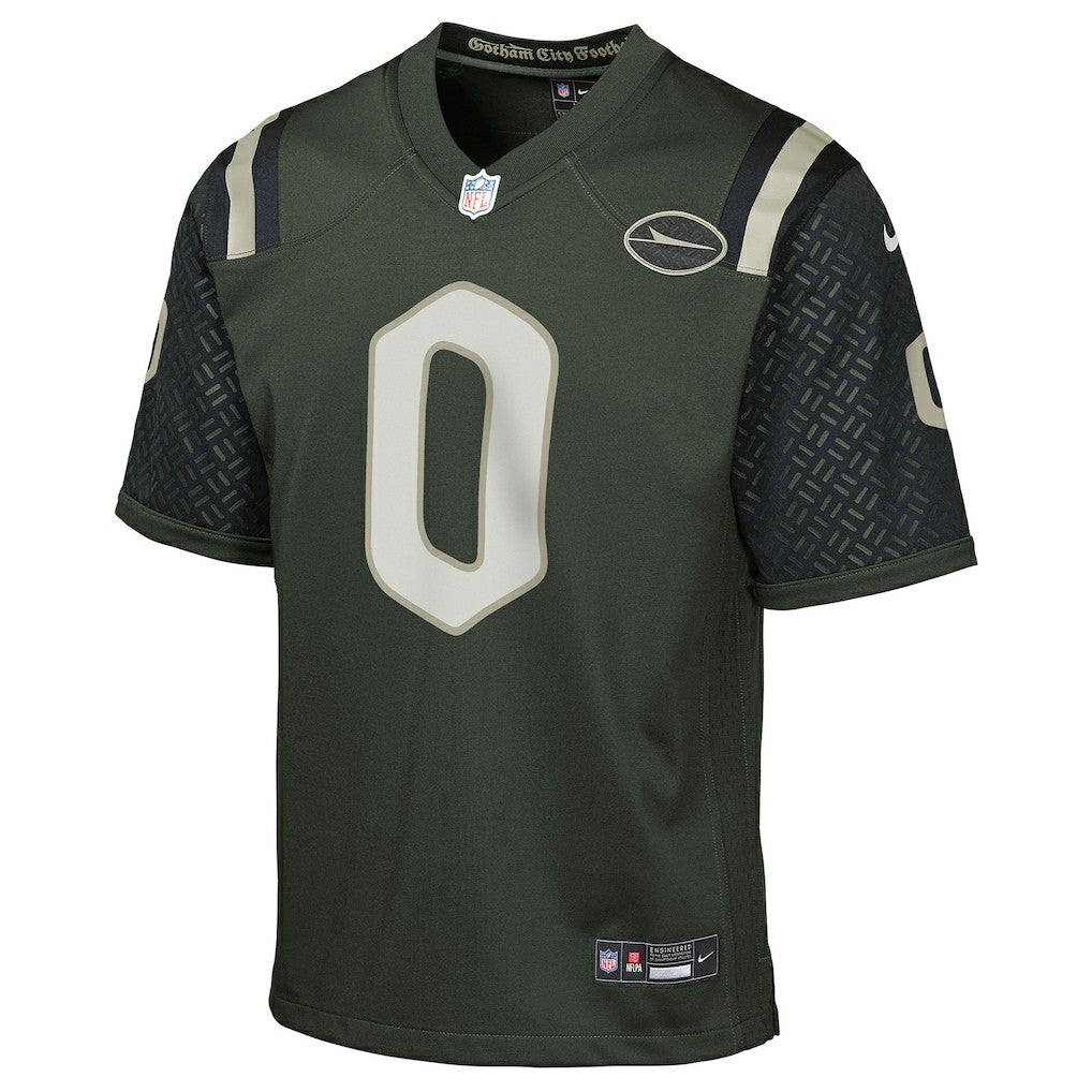 Braelon Allen New York Jets Youth 2025 Rivalries Collection Game Jersey - Gotham Green Jerseys