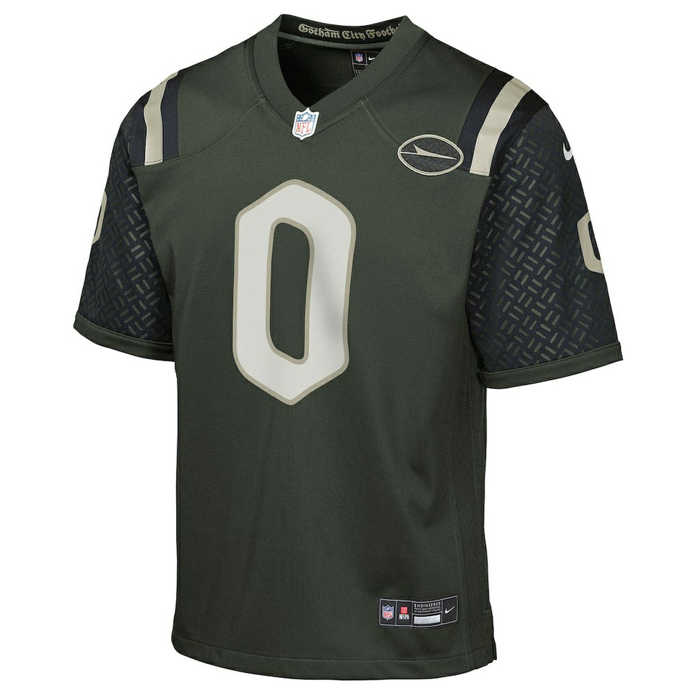 Braelon Allen New York Jets Youth 2025 Rivalries Collection Game Jersey - Gotham Green Jerseys