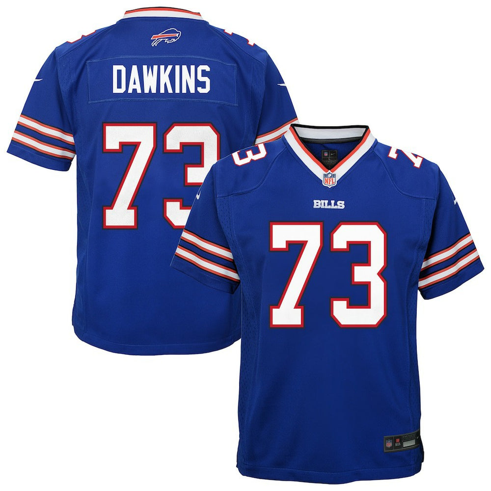 Dion Dawkins Buffalo Bills Youth Team Game Jersey - Royal Jerseys